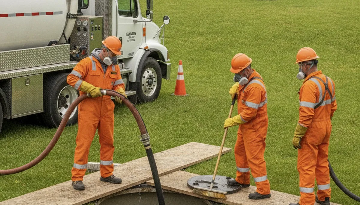 Septic tank cleaning service for Mountain View, CA homes by On Call Plumbers